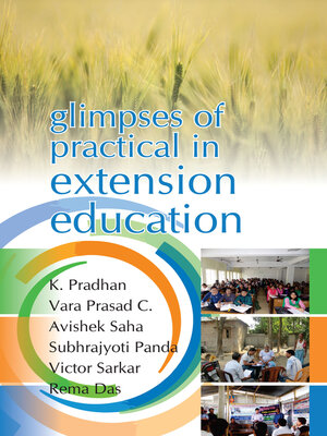 cover image of Glimpses of Practical in Extension Education
